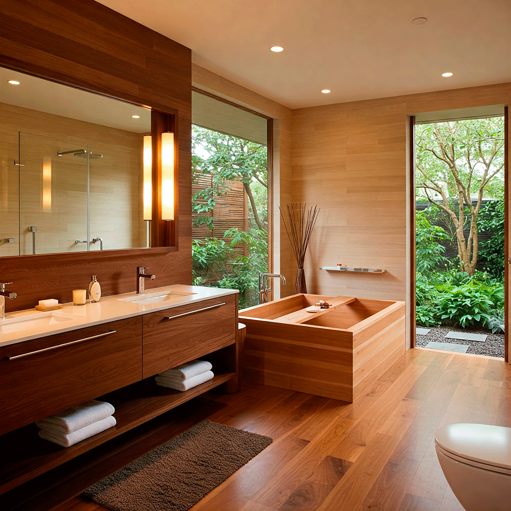Put-in-Some-Warm-Wooden-Features-in-your-bathroom