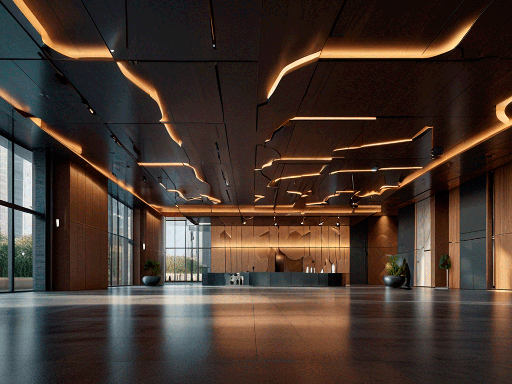 Geometric-Fall-Ceiling-Design