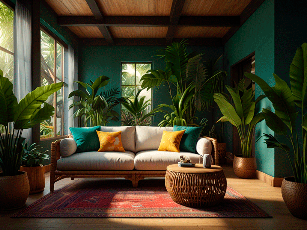 Tropical-living-room