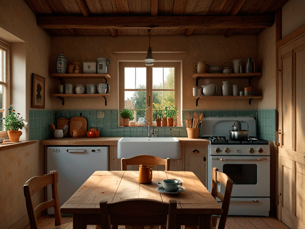 warm-inviting-atmosphere-a-cottage-style-kitchenette
