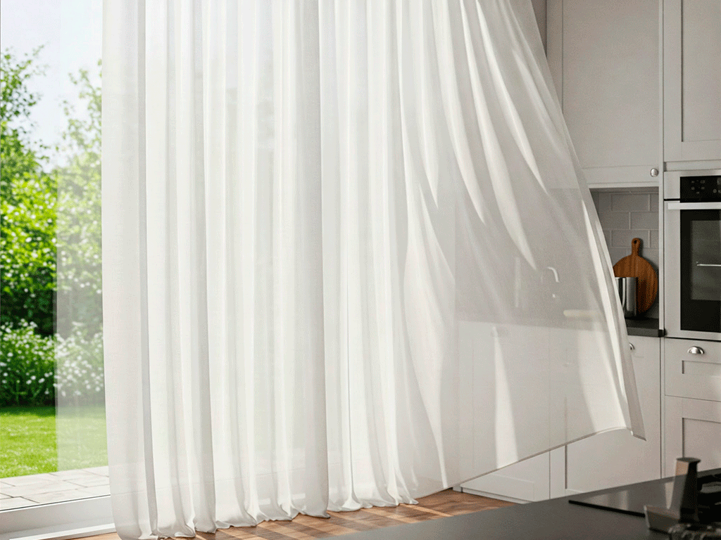 Sheer Curtains for Light and Privacy